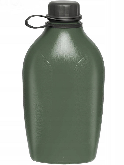 Универсальная Фляга для воды 1 литра с карабином Wildo 