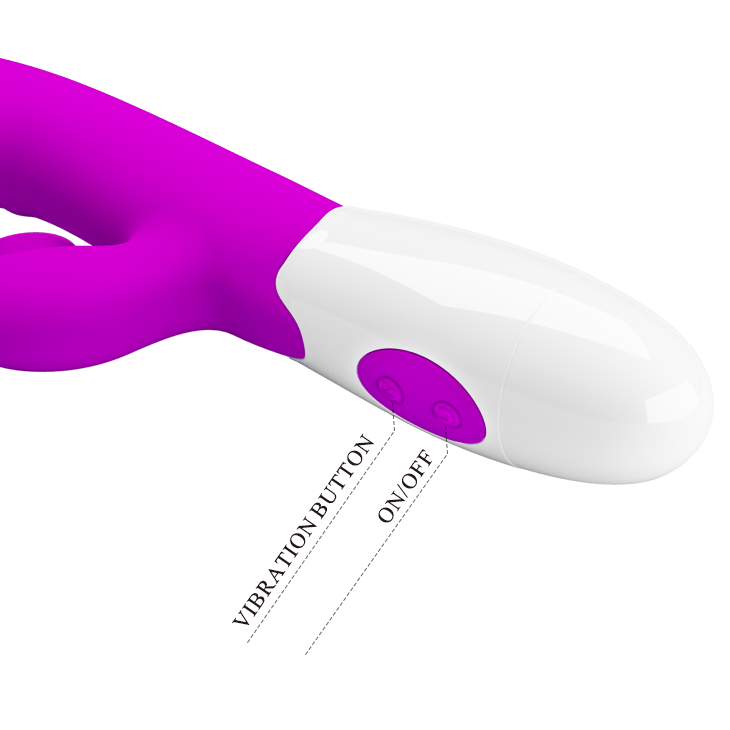 Вибратор - Pretty Love Cerberus Licking Vibrator Purple Sex Aura Киев - изображение 7