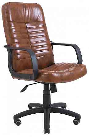 Офісне Крісло Керівника Richman Vegas Titan Tobacco Пластік М2 AnyFix Коричневий Київ
