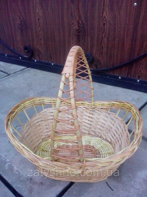 Декоративная корзина плетеная оптом Киев - изображение 3