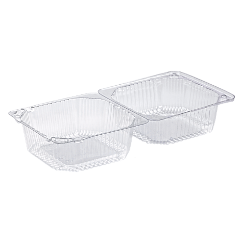 Блістер 130*130*77 мм ПЕТ упаковка для харчових гарячих продуктів із кришкою ПС-100 одноразове Павлоград