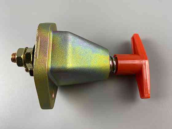 Вимикач маси універсальний механічний дистанційний 12/24 В (червона мідь) 150A Мукачево