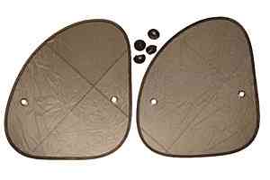 Шторки на боковые стекла на присосках TH-204S косые (пара) Винница