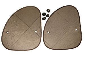 Шторки на боковые стекла на присосках TH-204S косые (пара) Винница - изображение 2