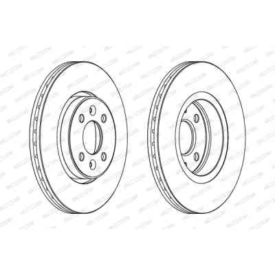 Тормозной диск FERODO DDF1124 Винница