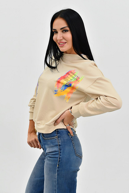 Женская кофта-худи из двунитки Lenox Киев - изображение 3