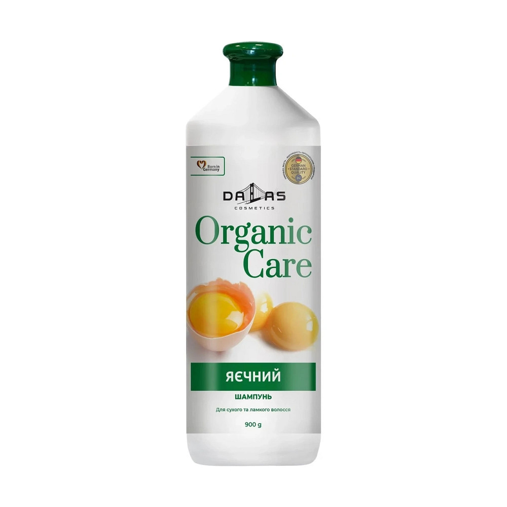 DALAS Шампунь для волосся Organic care "Яєчний" 900 г Гостомель - фото 1