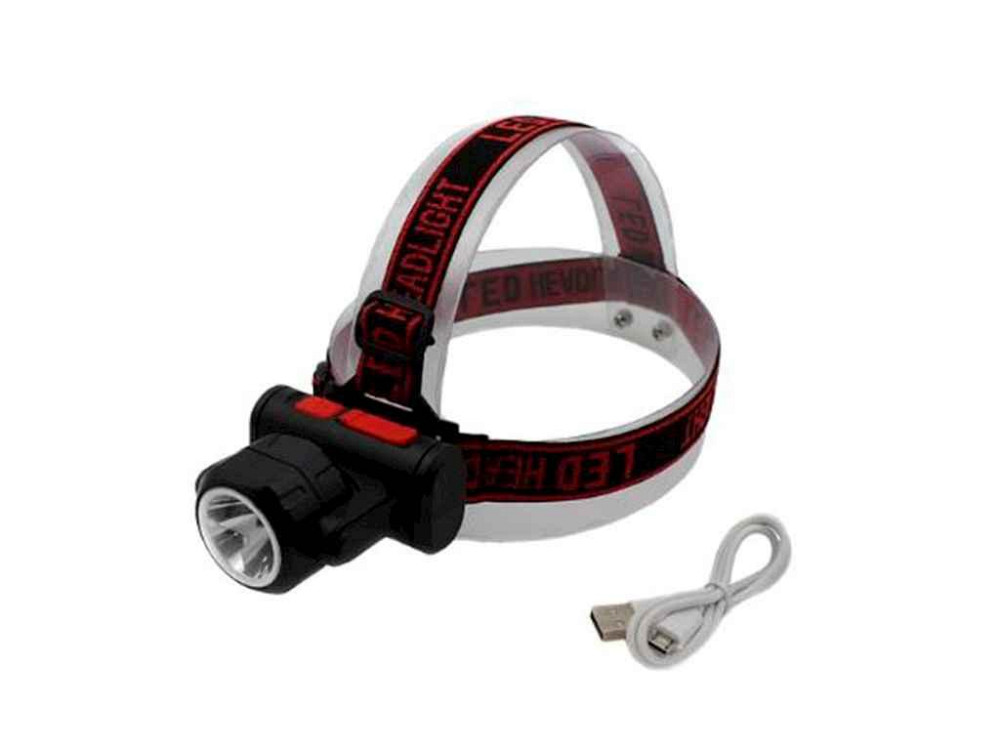 Налобний ліхтар BL 2001 4SMD XPE USB CHARGE ТМ BAILONG Київ - фото 1