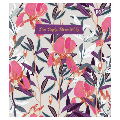 Зошит Yes А5 Wild Bloom 18 аркушів клітинка (765198) Вінниця - фото 4