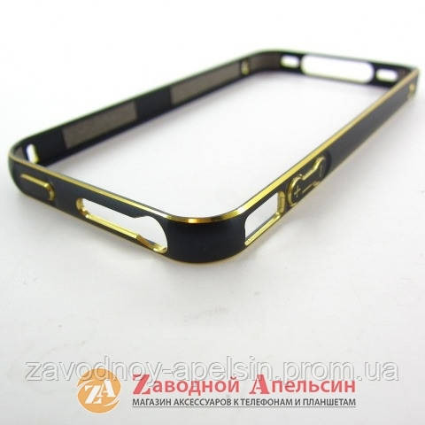 IPhone 4 4S бампер металевий Fashion black Одеса - фото 2