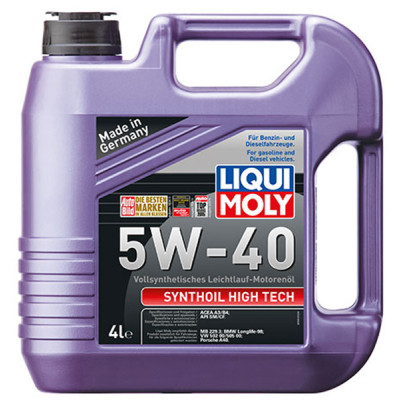 Моторное масло Liqui Moly Synthoil High Tech 5W-40 4л (2194) Винница - изображение 1