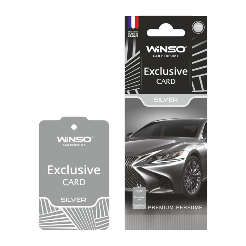 Ароматизатор Winso Card Exclusive Silver Київ - фото 1