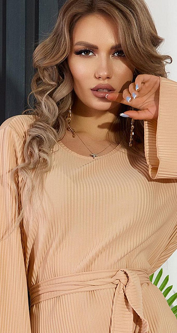 Довга сукня плісе (42) Київ - фото 2