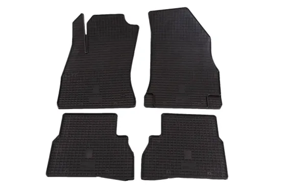 Килимки салону Fiat Doblo 10-, Opel Combo D 11- гумові ДзРТі (4 шт). Вінниця