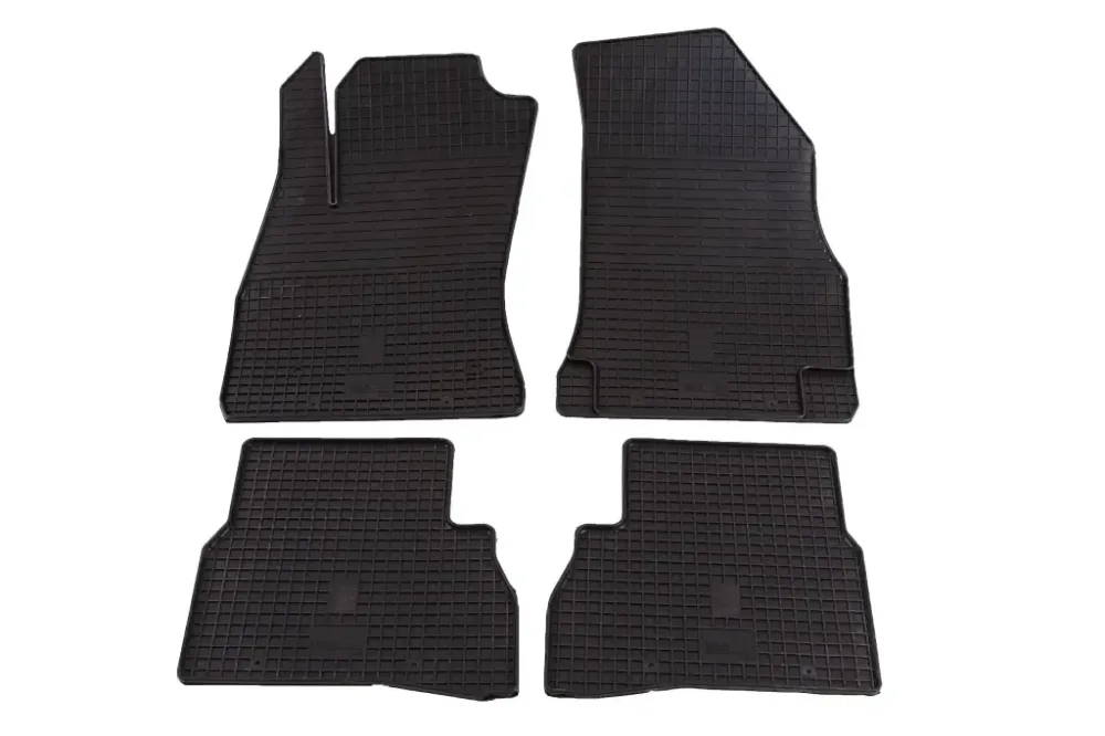 Коврики салона Fiat Doblo 10-, Opel Combo D 11- резиновые ДзРТИ (4 шт.) Винница - изображение 1