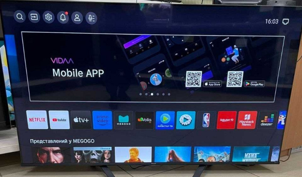 Телевизор Безрамный: 65