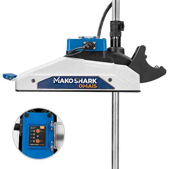 Лодочный электромотор с GPS-якорем MAKOSHARK OMS150S-60 (55 Lbs, 12V, бесщеточный) Киев