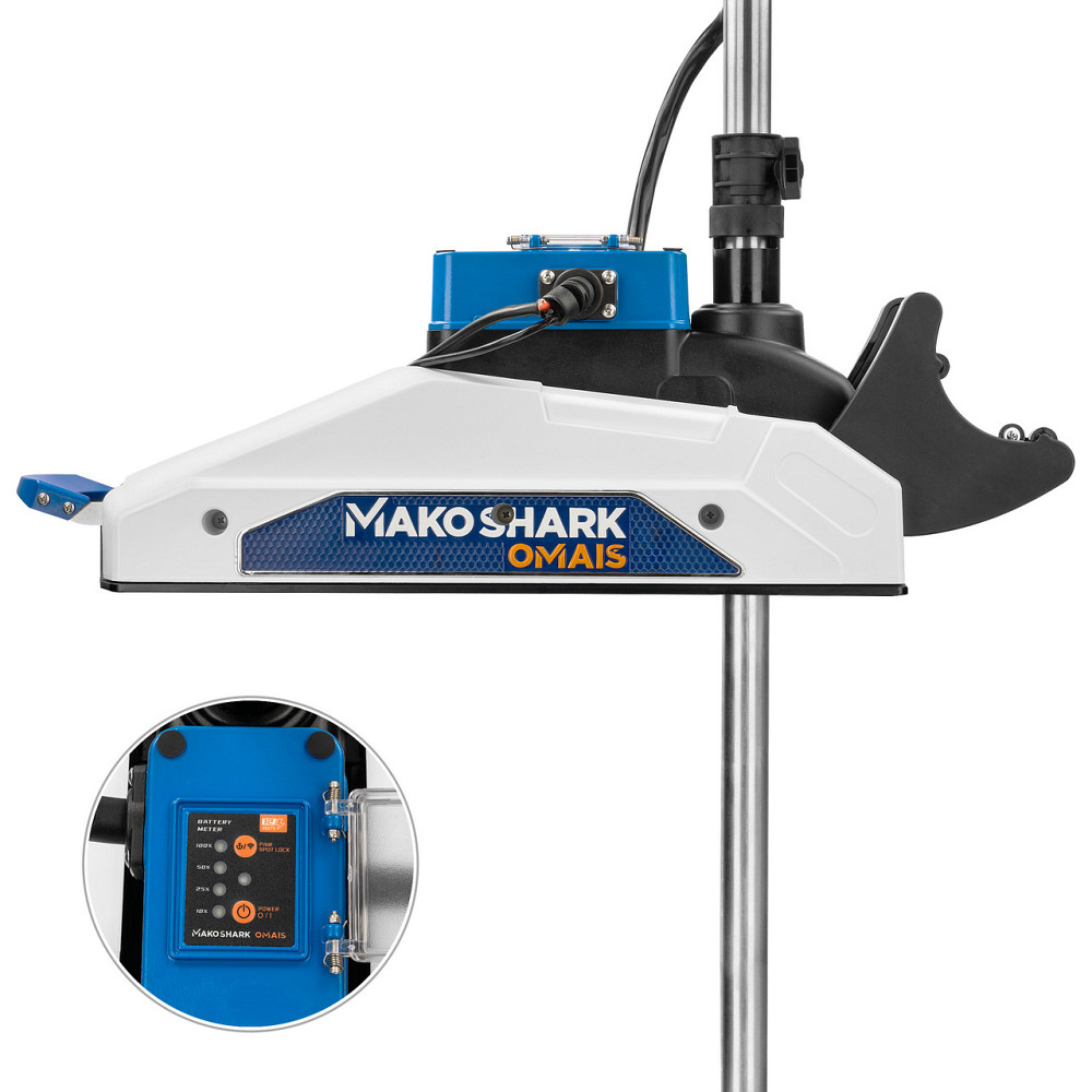 Лодочный электромотор с GPS-якорем MAKOSHARK OMS150S-60 (55 Lbs, 12V, бесщеточный) Киев - изображение 6