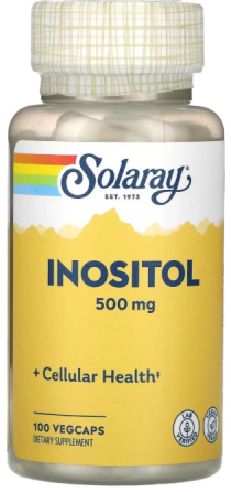 Інозитол Solaray Inositol 500 мг 100 вег капс Київ