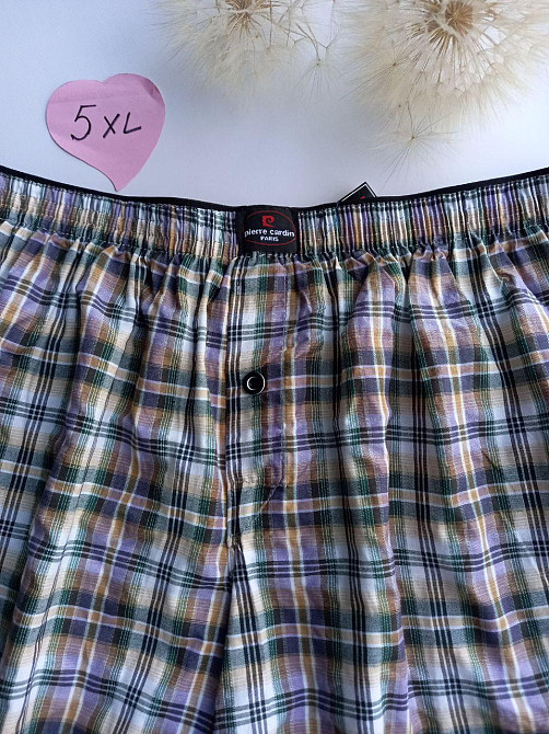 Сатинові чоловічі сімейні труси № 51 розмір 5ХЛ. 5XL Славута - фото 2