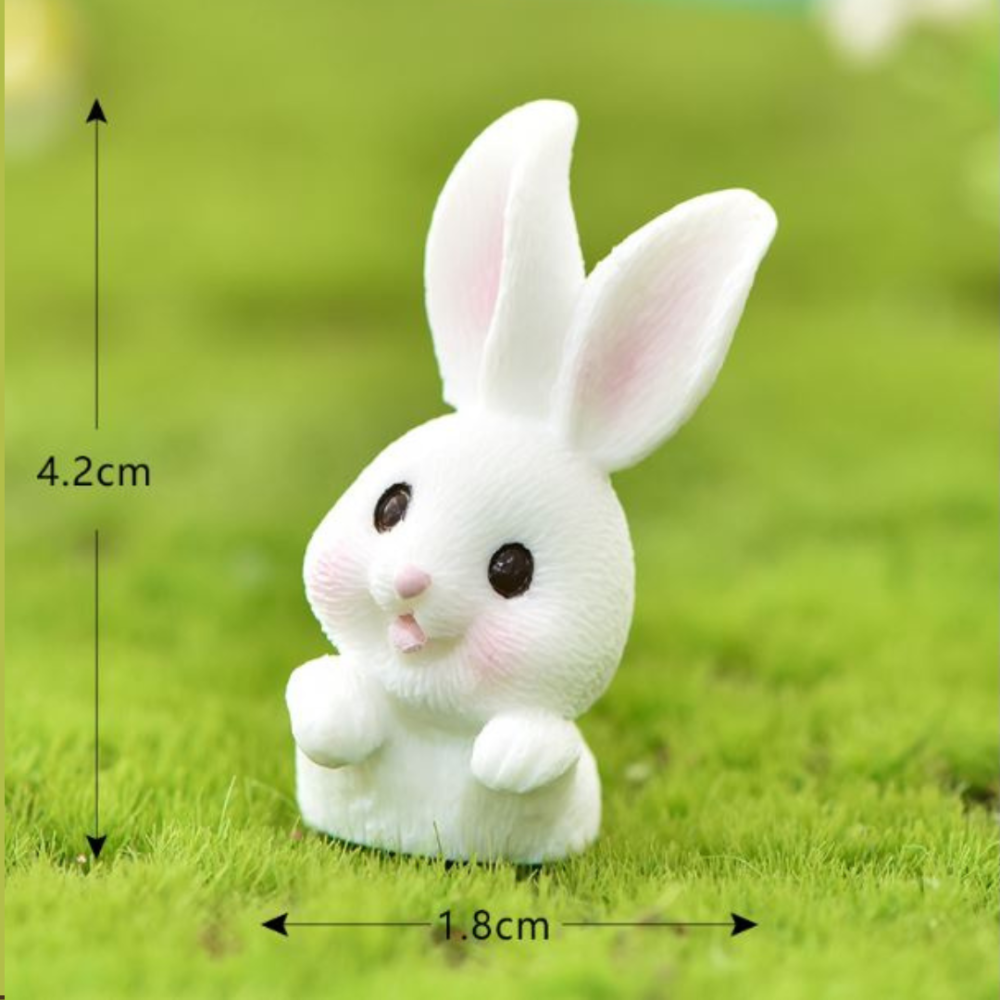 Набор миниатюрных зайчиков Морковный домик. 7 фигурок Одесса - изображение 6