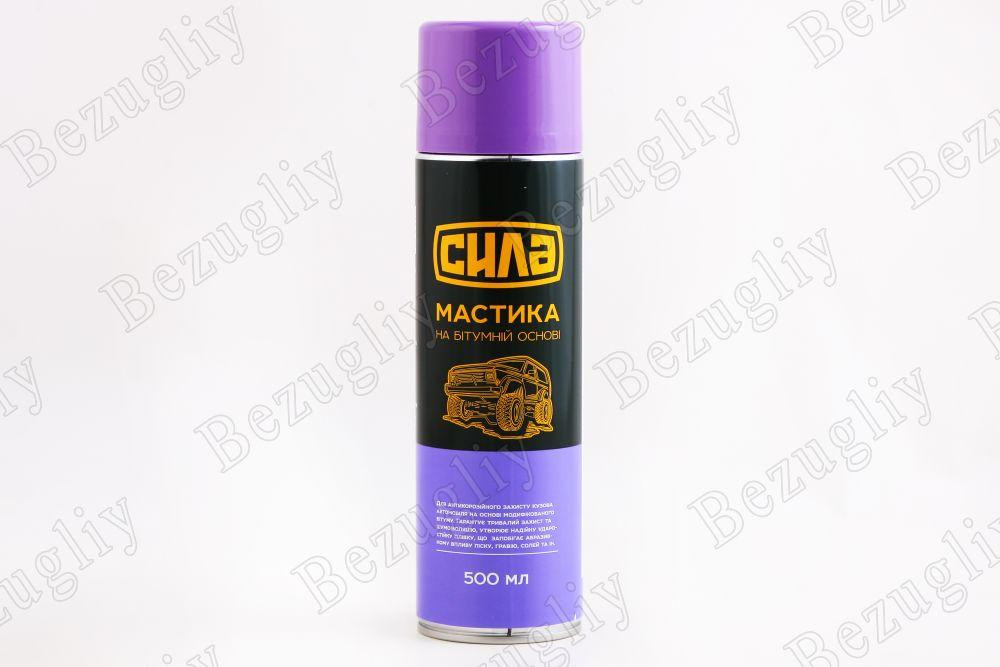Мастика аерозоль бітумна 500 мл Сила Вінниця - фото 1