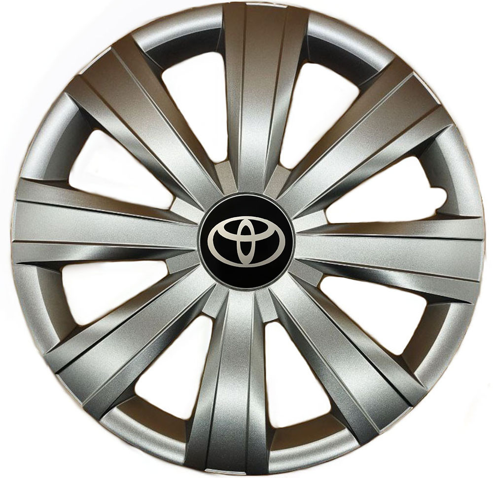 Автомобильные модельные колпаки R15 Toyota 328 4шт, SJS, серебряные Киев - изображение 1