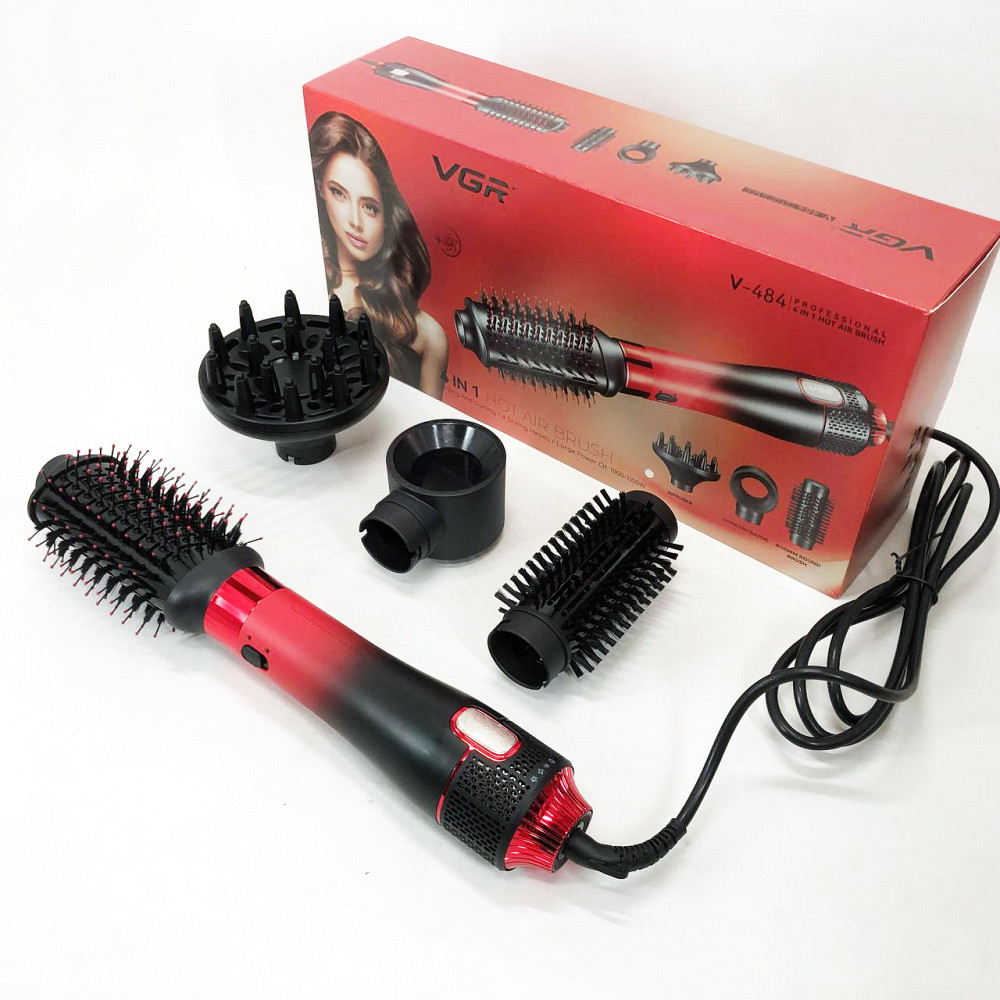 Лучшие мультистайлеры для волос, Фен с разными насадками, Фен для укладки локонов YT-97 Львов - изображение 2