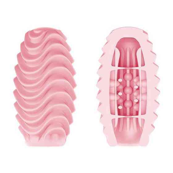 Мастурбатор PRETTY LOVE - Passionate Double-Sided Egg pink Sex Aura Київ