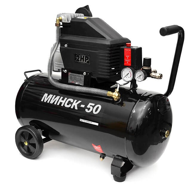 Компресор Мінськ-50 1.5 кВт 220 В 8 атм 205 л/хв INTERTOOL PT-0021 Коломыя - изображение 3