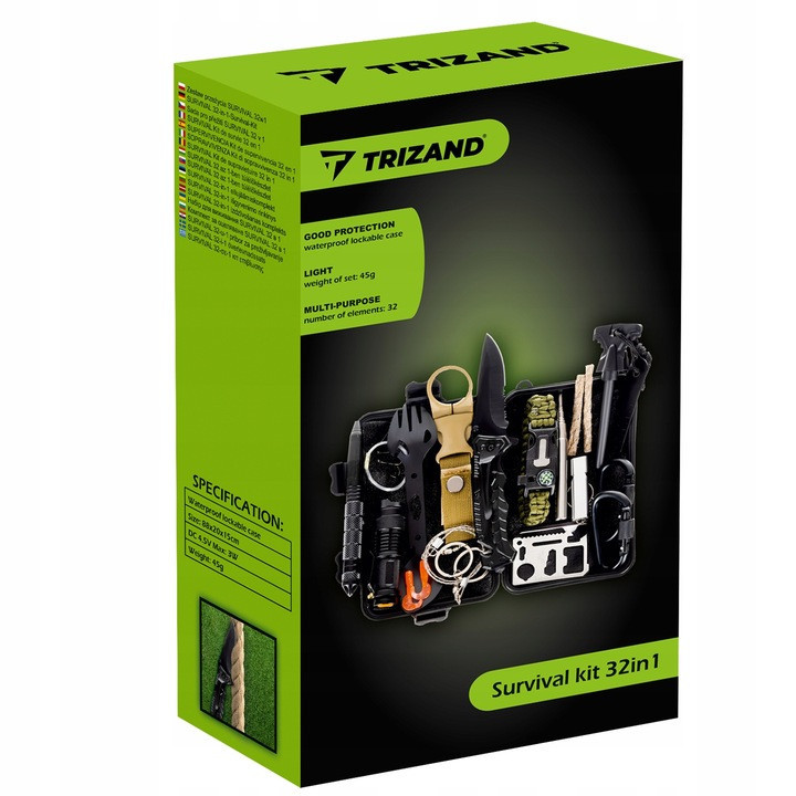 Туристические инструменты 32 элемента в кейсе Trizand (19920) Нововолынск - изображение 4