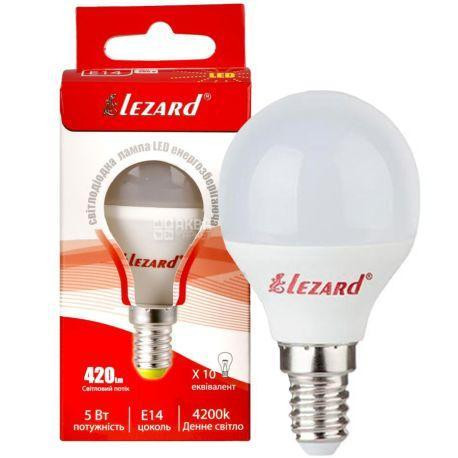 Лампа светодиодная LED GLOB A45 3W 4200 E14 220V Lezard Харьков - изображение 1