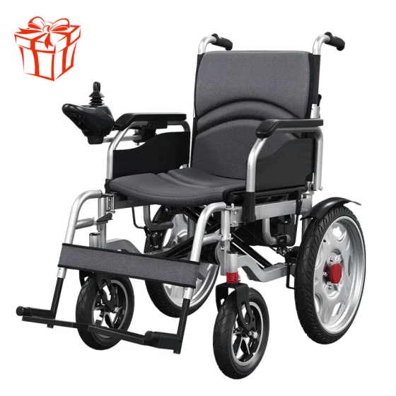 Складаний позашляховий електричний інвалідний візок з підвищеною вантажопідйомністю MIRID D810 Дніпро