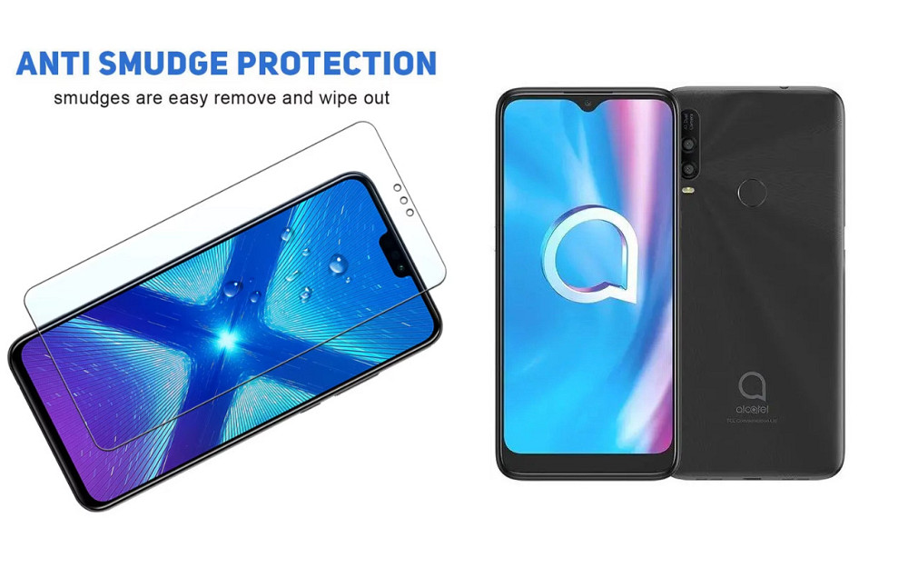 Защитное стекло NeoGlass для Alcatel 1SE light (4087U) – ультрапрозрачное и устойчивое Киев - изображение 3