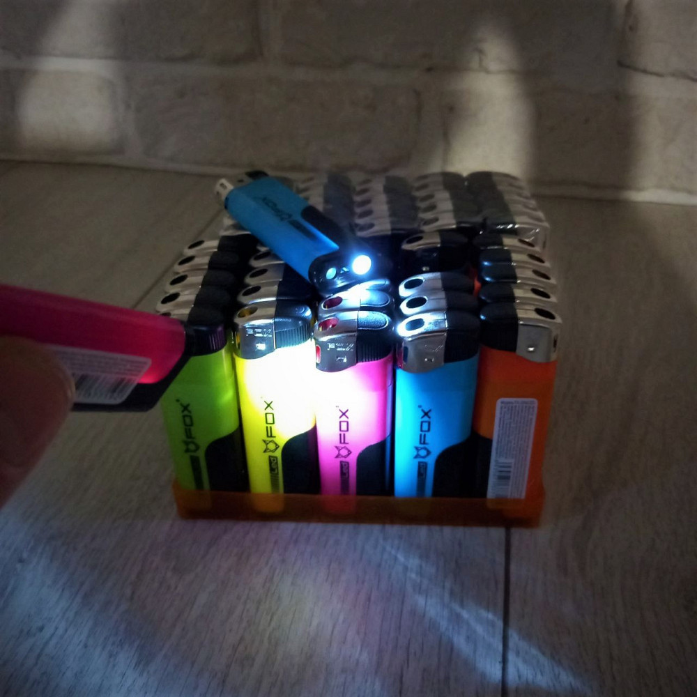 Зажигалка с фонариком Fox Микс уп/50шт Харьков - изображение 7