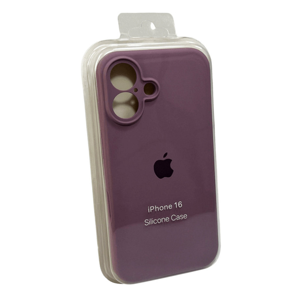 Чохол для iPhone 16 Silicone Full Case Taro Purple Київ - фото 5
