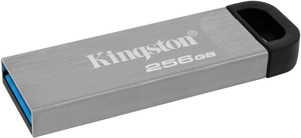 Флешнакопичувач USB3.2 256 GB Kingston DataTraveler Kyson Silver/Black (DTKN/256GB) Метал Харків - фото 4