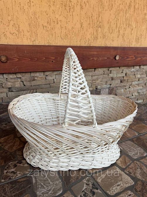 Кошик великодній білий Київ - фото 4