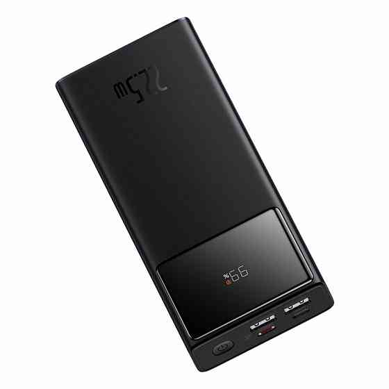 Зовнішній акумулятор Baseus Star-Lord Digital Display Fast Charge Power Bank 20000mAh 22.5W Black Киев