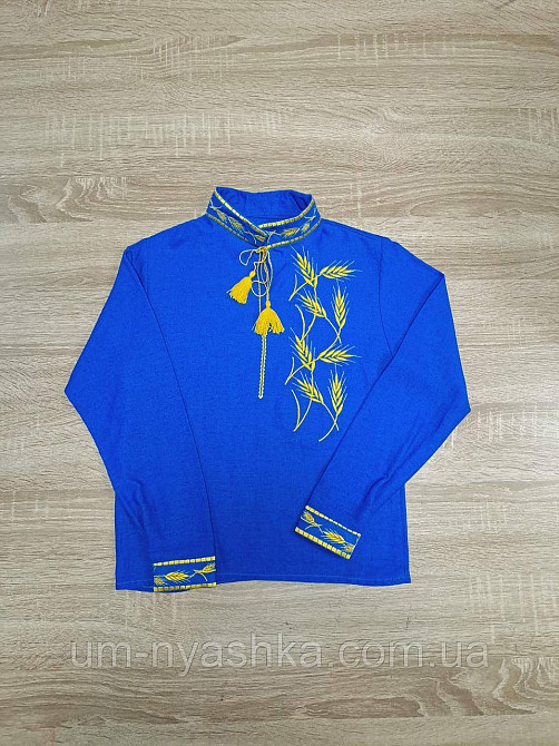 Хлопчача лляна вишиванка 