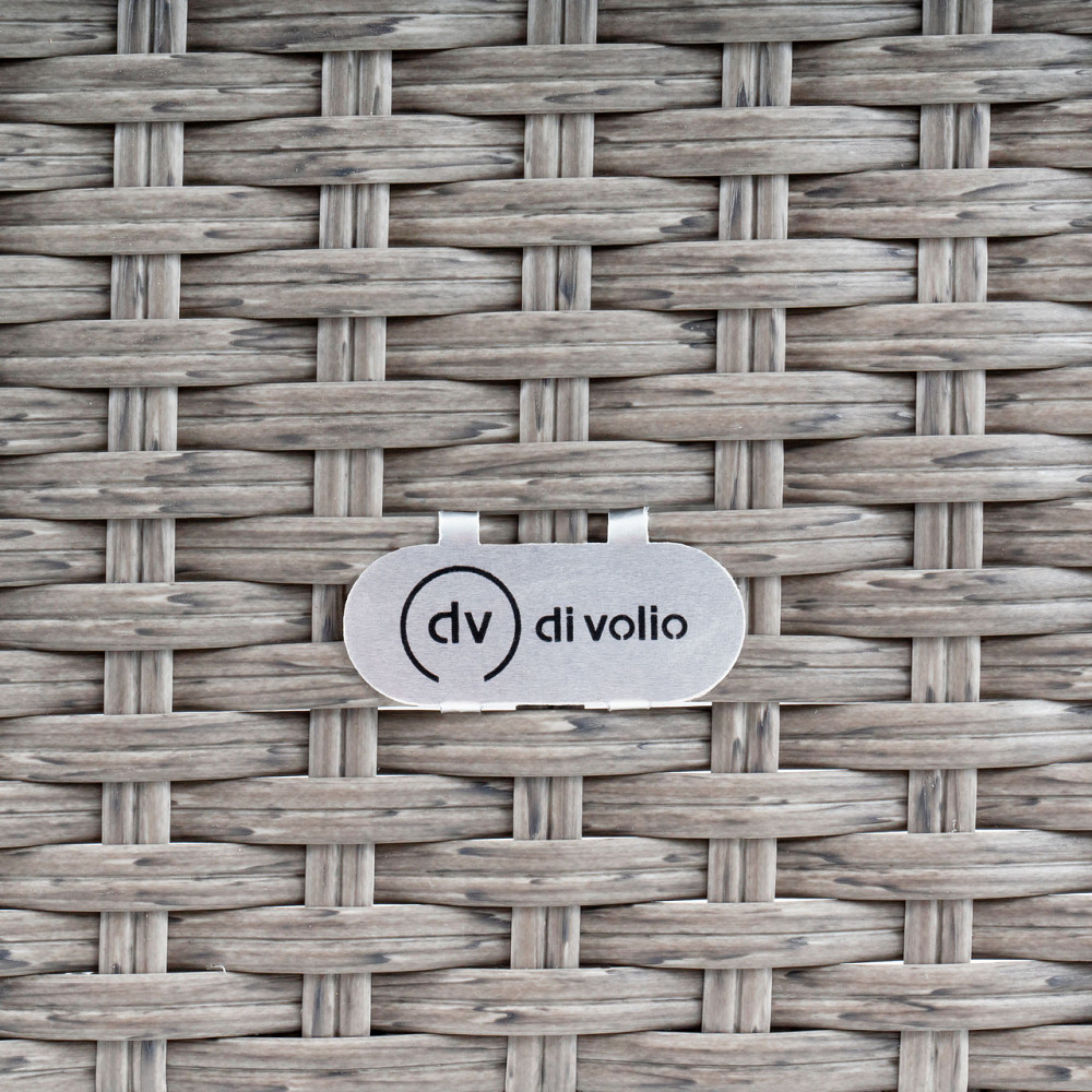 Садові меблі Di Volio VERONA 6+1 Сірий/сірий Киев - изображение 5