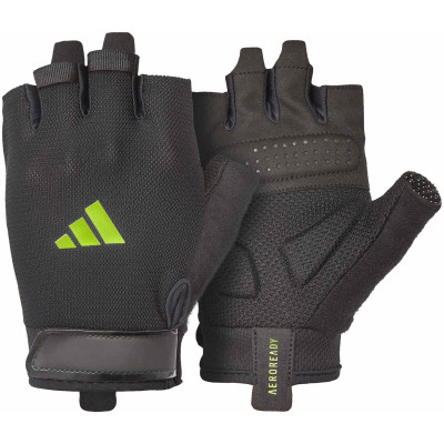 Перчатки для фитнеса Adidas Essential Training Gloves ADGB-15002GN чорний, зелений M (885652025966) Винница - изображение 1