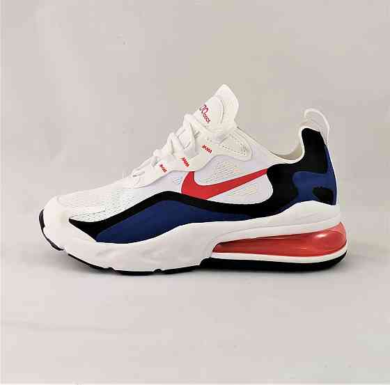 Кроссовки Nike 270 Сеточка Мужские Белые Найк с Амортизацией (размеры: 41,42,43,44,45) Видео Обзор - 53-5 Днепр