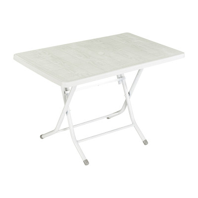 Стіл садовий Irak Plastik складаний 70х115 см білий (4598) Вінниця - фото 2