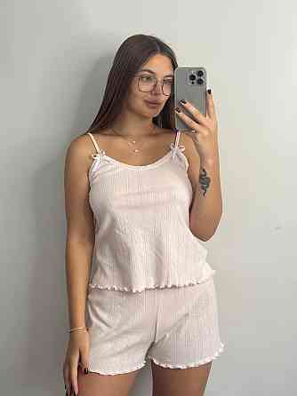 Женский комплект для дома и сна Розовый XL-2XL Харьков