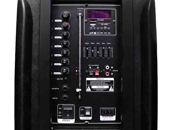 Акустична переносна колонка ZXX-7575/8163 60Вт 12" 80х39х33см USB/SD/FM/BT/TWS/2MIC (1) Київ