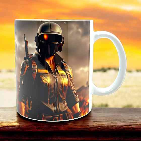 Кружка «PUBG Mobile — победа начинается с кофе» Городище