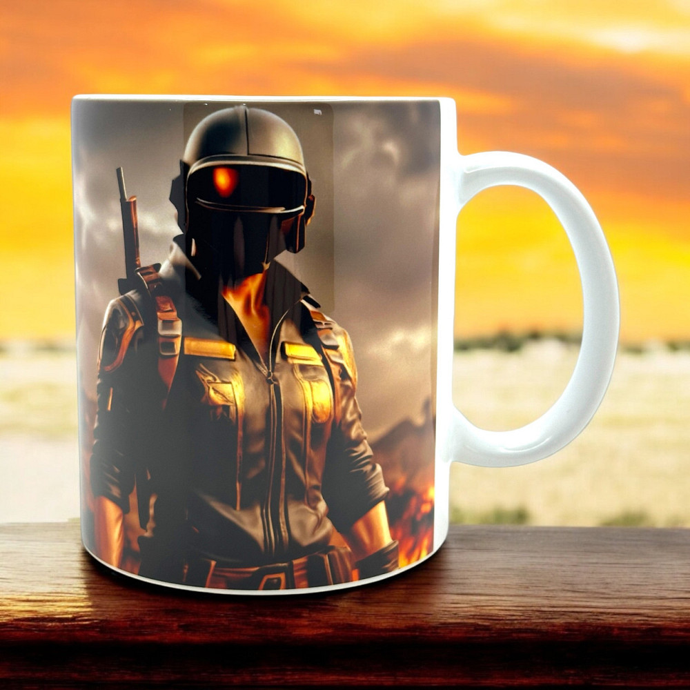 Кружка «PUBG Mobile — победа начинается с кофе» Городище - изображение 1