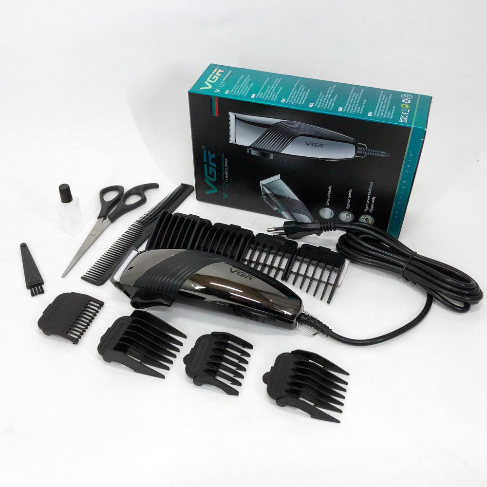 Профессиональная машинка для волос VGR, Электрическая машинка триммер для волос и бороды TA-82 Львов - изображение 3