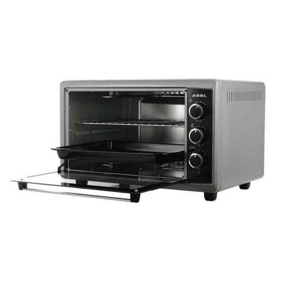 Бытовая электро духовка ASEL AF-50-23 1500 Вт 50 Л, Энергоэффективная мультипечь, Духовка духовой шкаф OF-21 Львов
